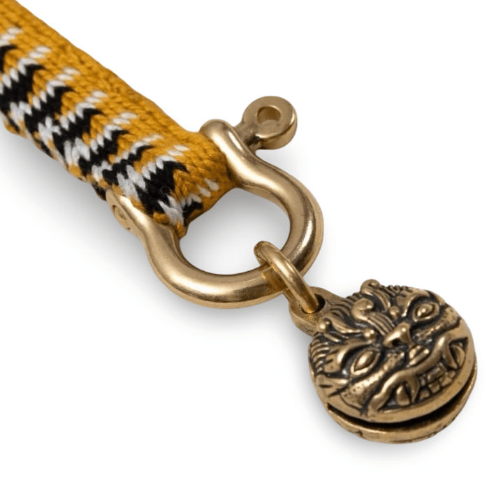 Handgewebter Schlüsselanhänger aus Tibet · CHARU × Tsoten - Atelier Tibet