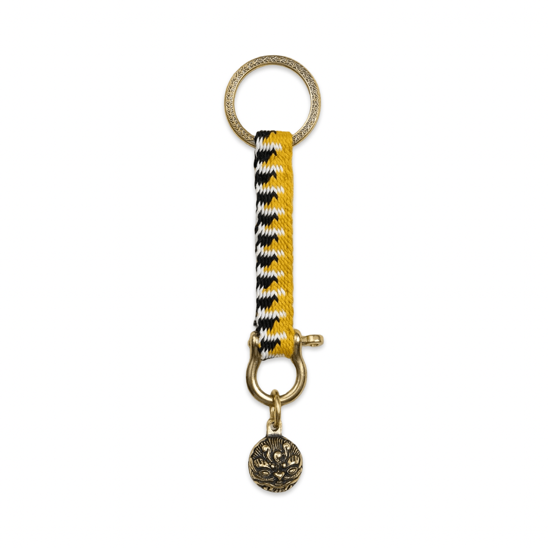 Handgewebter Schlüsselanhänger aus Tibet · CHARU × Tsoten - Atelier Tibet