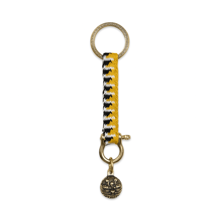 Handgewebter Schlüsselanhänger aus Tibet · CHARU × Tsoten - Atelier Tibet