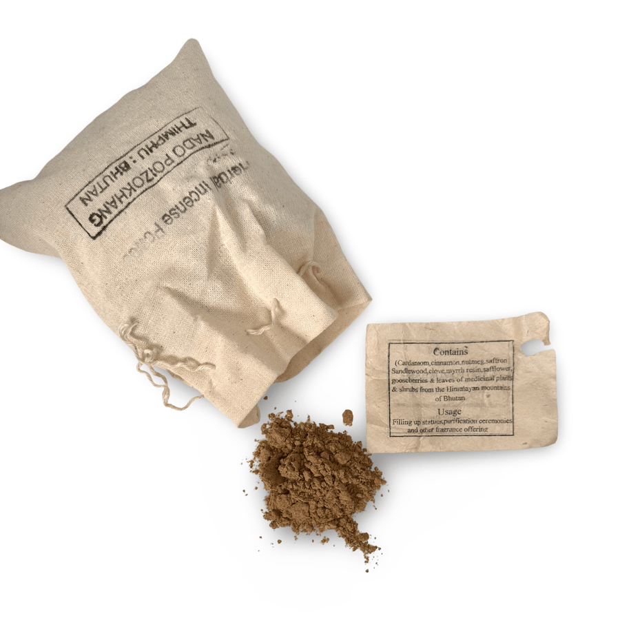 Herbal Incense Powder — Nado Poizokhang, Thimphu - Atelier Tibet