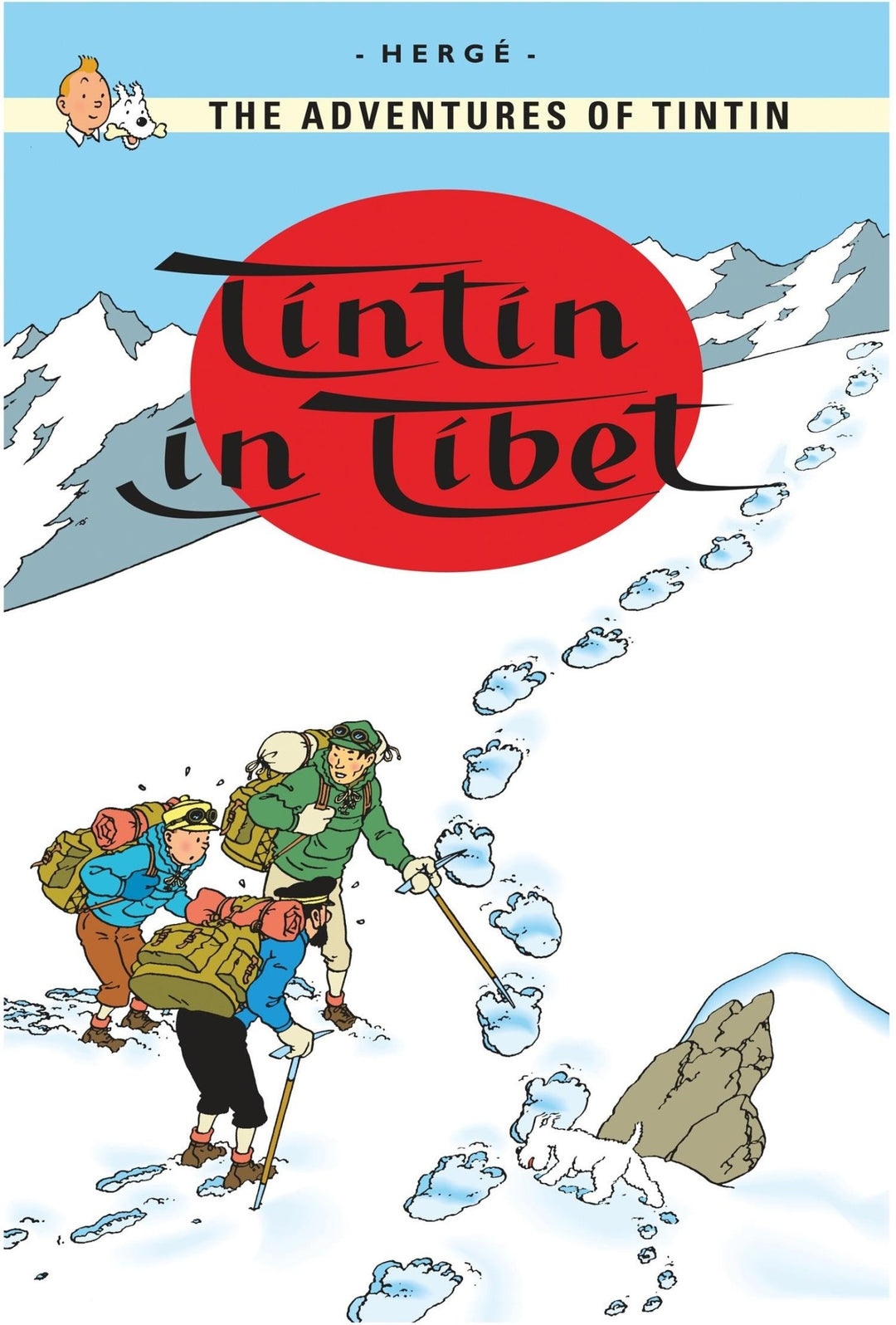 Hergé: Tintin in Tibet (Softcover) - Atelier Tibet