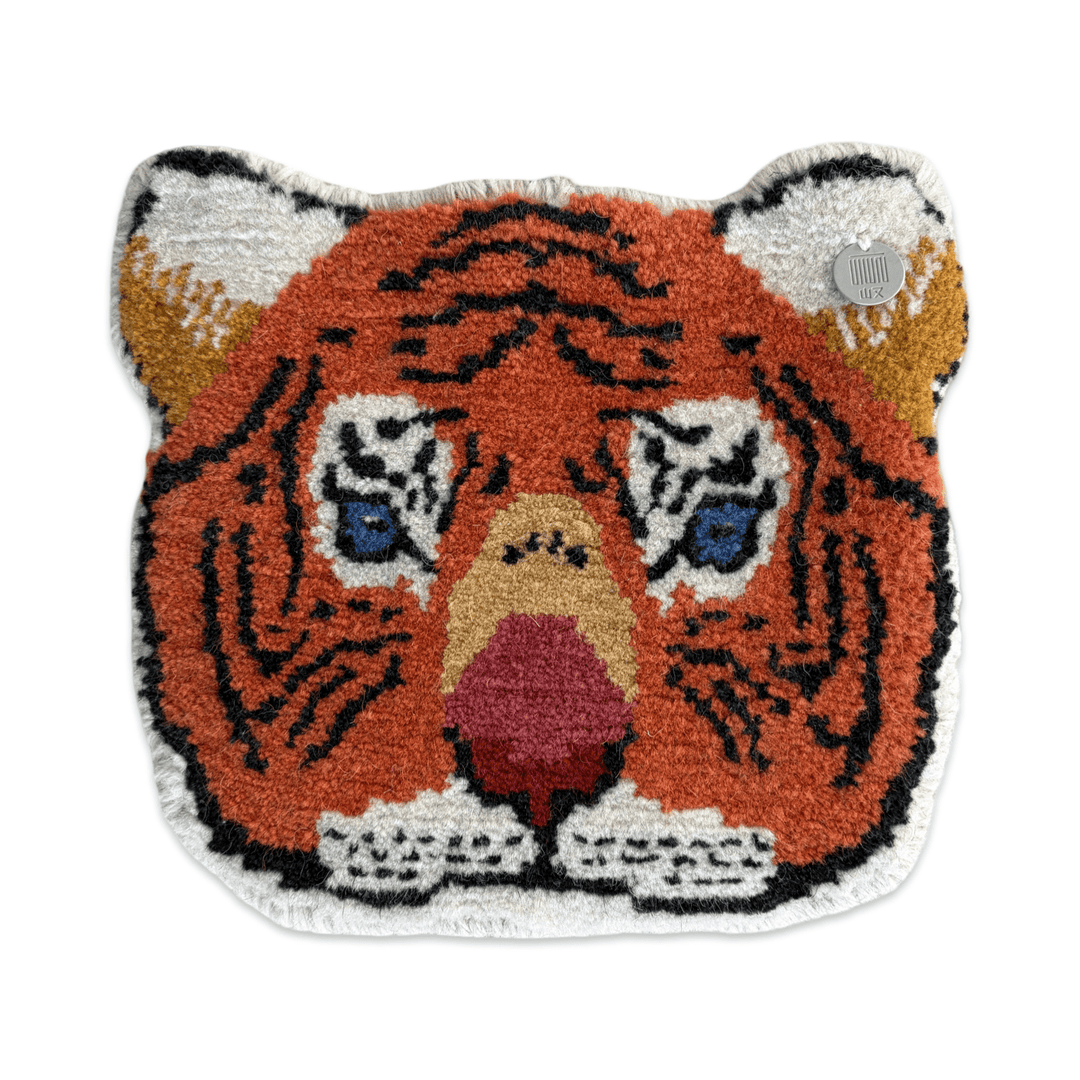 «Highland Beasts» · Mini-Teppich aus Tibet · CHARU × Sayol - Atelier Tibet