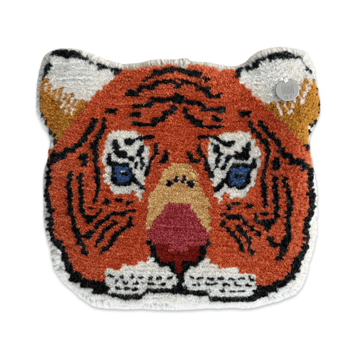 «Highland Beasts» · Mini-Teppich aus Tibet · CHARU × Sayol - Atelier Tibet