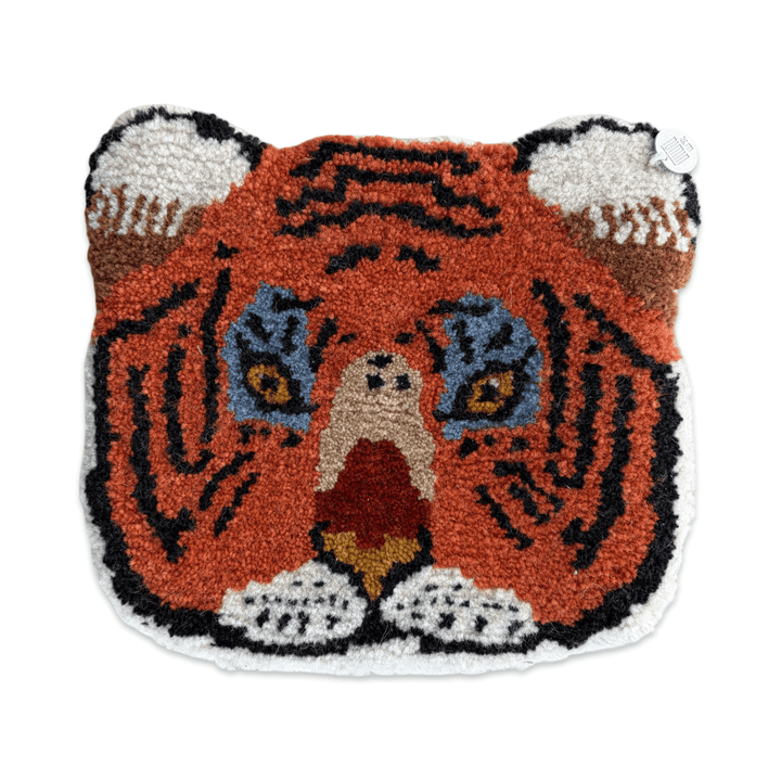 «Highland Beasts» · Mini-Teppich aus Tibet · CHARU × Sayol - Atelier Tibet