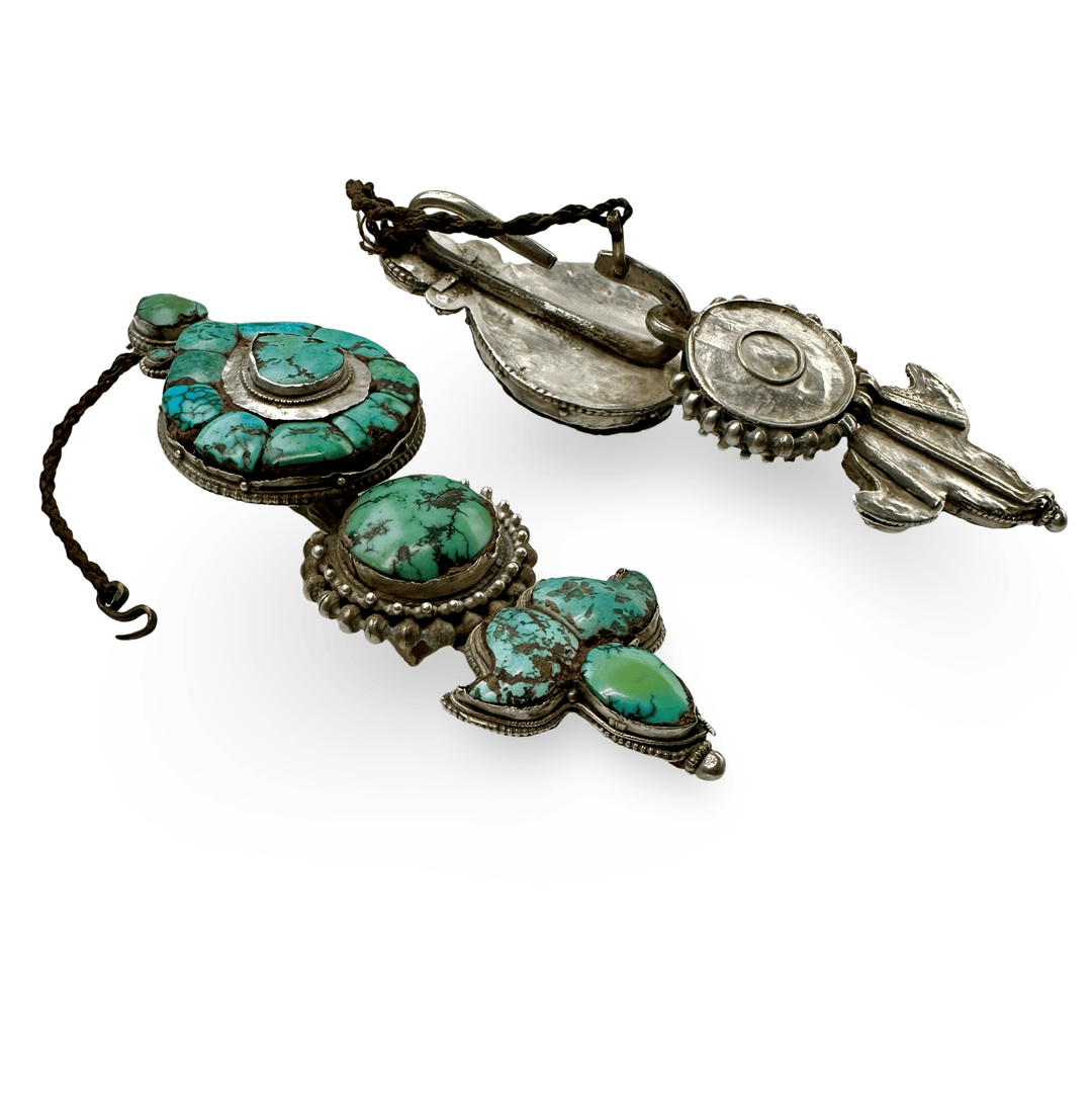 Historischer «Akor» Ohrschmuck aus Lhasa - Atelier Tibet