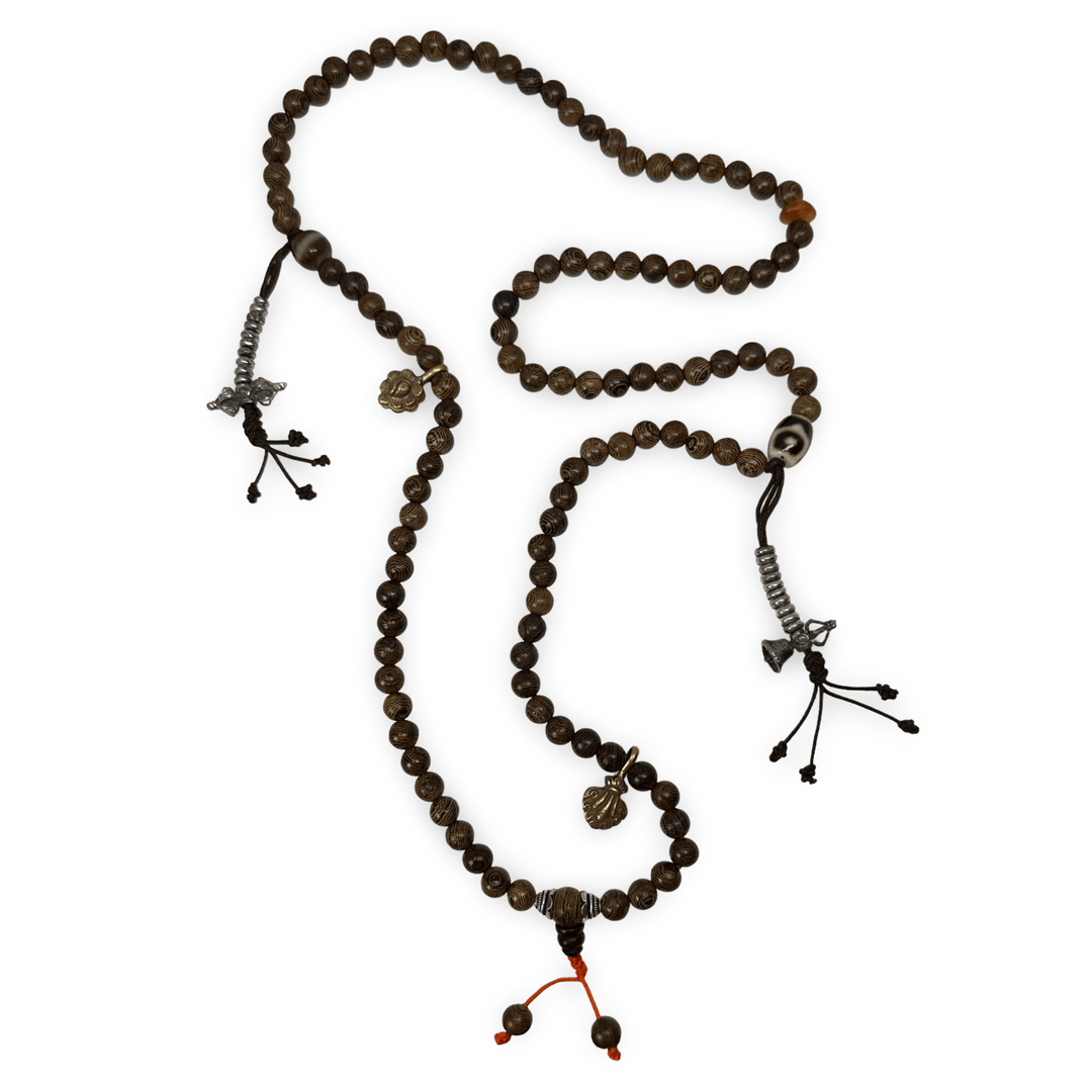 Holz - Mala von Atelier Tibet nach traditionellem Vorbild - Atelier Tibet