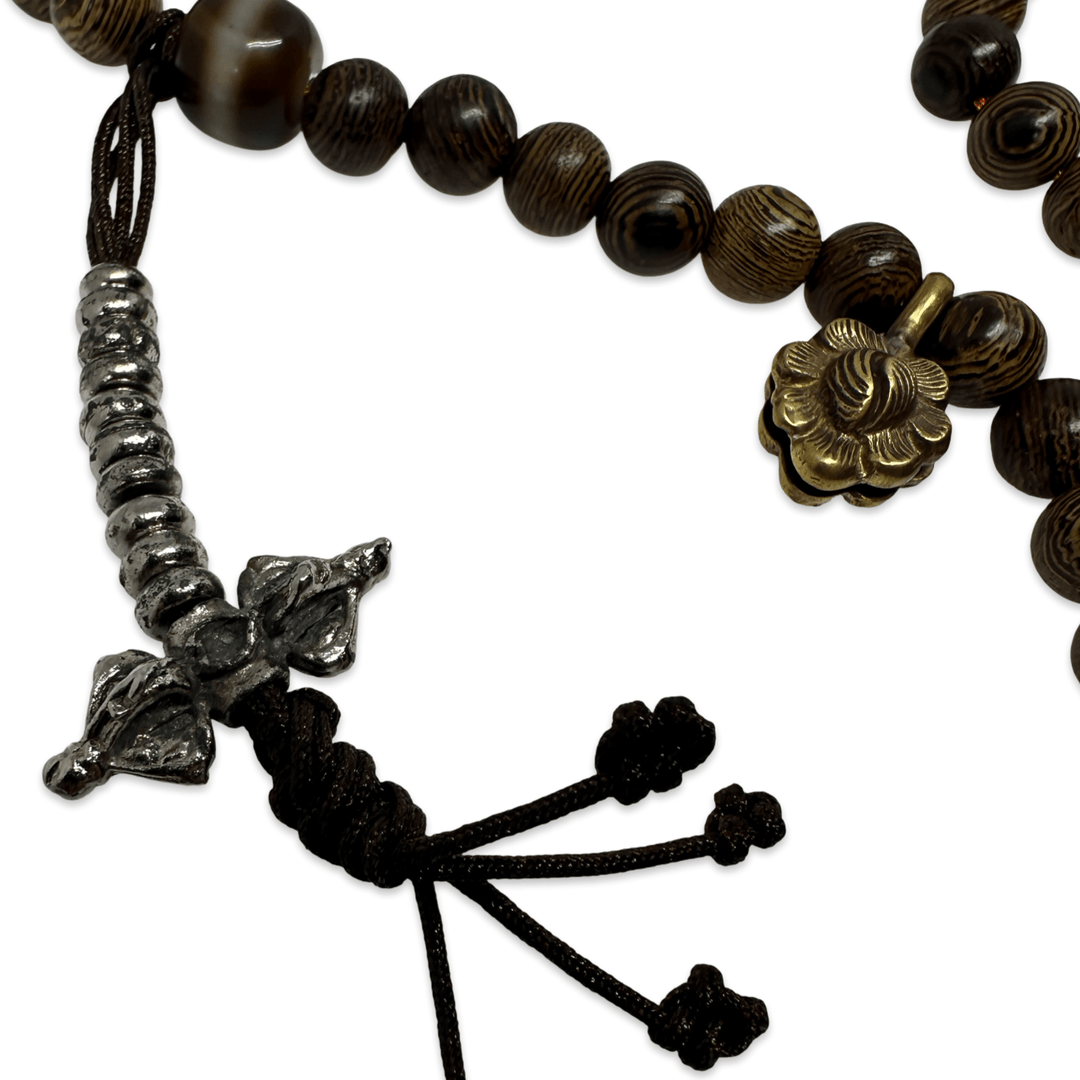 Holz - Mala von Atelier Tibet nach traditionellem Vorbild - Atelier Tibet