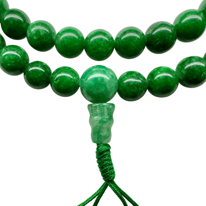 Jade Mala Gebetskette - Atelier Tibet
