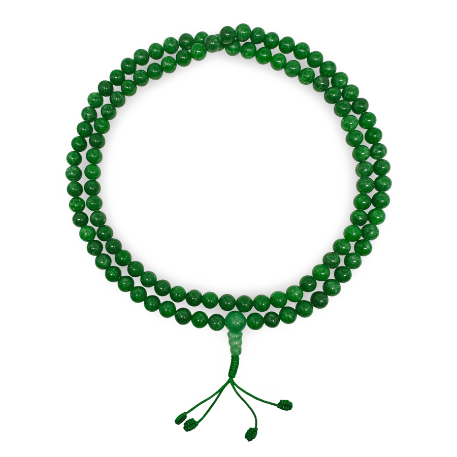 Jade Mala Gebetskette - Atelier Tibet
