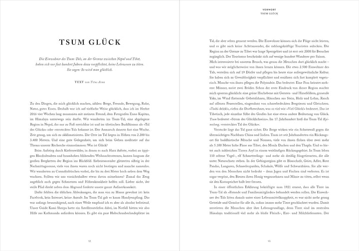 Kapitza, Enno: Tsum Glück - Ein entlegenes Tal im Himalaya - Atelier Tibet