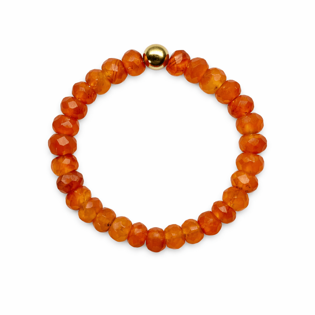 Karneol Perlen Fingerring - Atelier Tibet