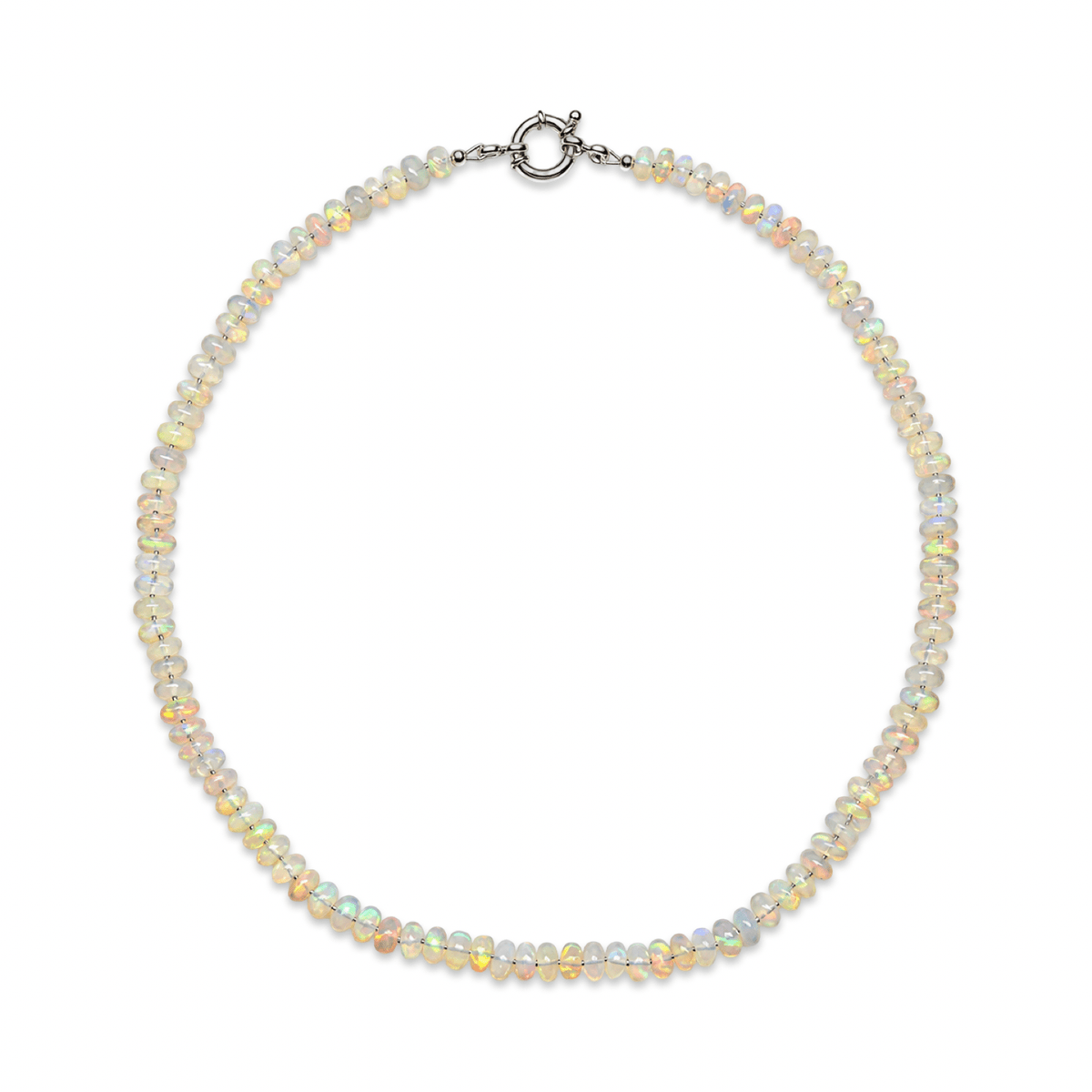 Kette aus Äthiopischem Opal - Atelier Tibet