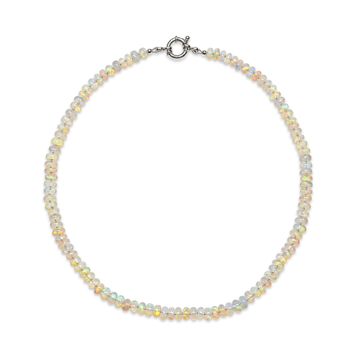 Kette aus Äthiopischem Opal - Atelier Tibet