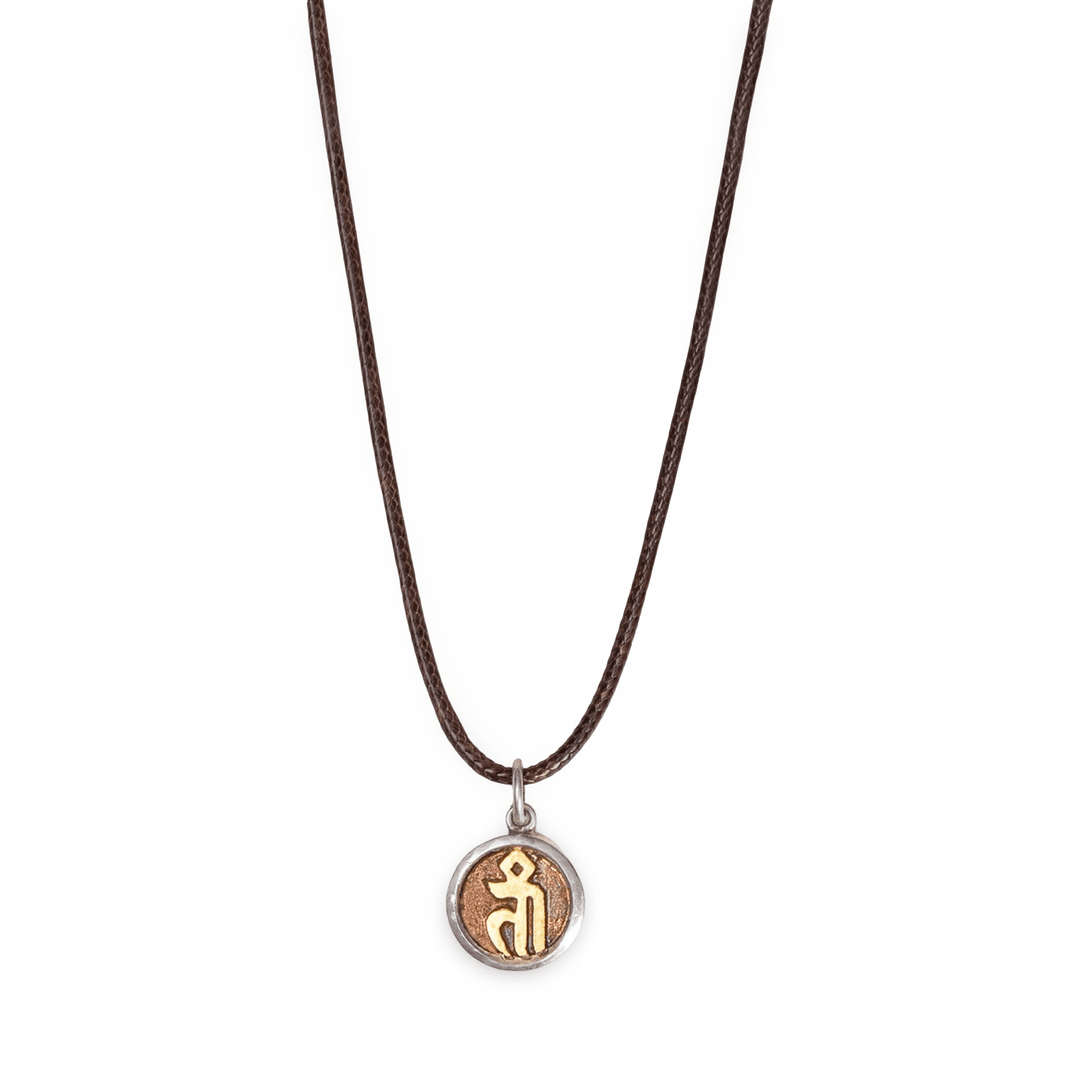 Kette mit Keimsilbe Tam, feuervergoldet · CHARU × Khyenle - Atelier Tibet