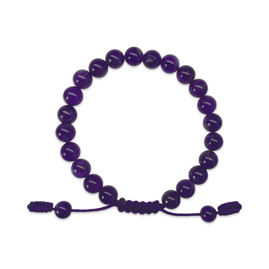 Kinder Amethyst Mala-Armband - Atelier Tibet