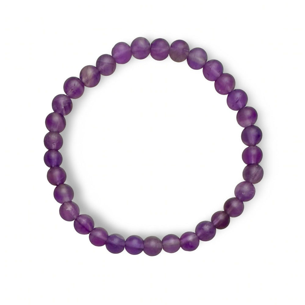 Kinder Amethyst Mala - Armband (⌀ 5 mm) - Atelier Tibet