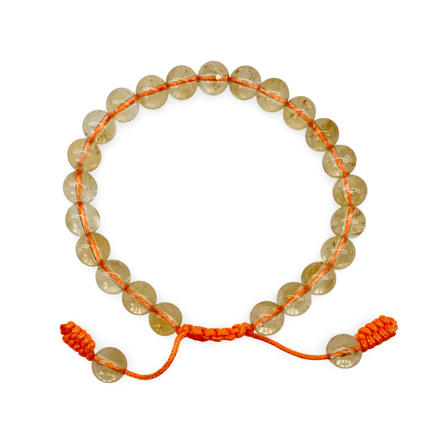 Kinder Citrin Mala - Armband (⌀ 6 mm) - Atelier Tibet