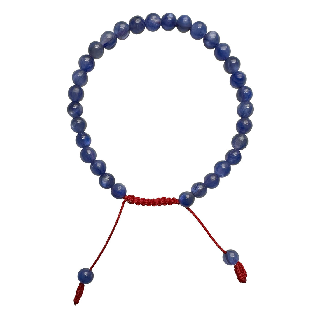 Kinder Dysthen (Cyanith) Mala - Armband (⌀ 4 mm) - Atelier Tibet