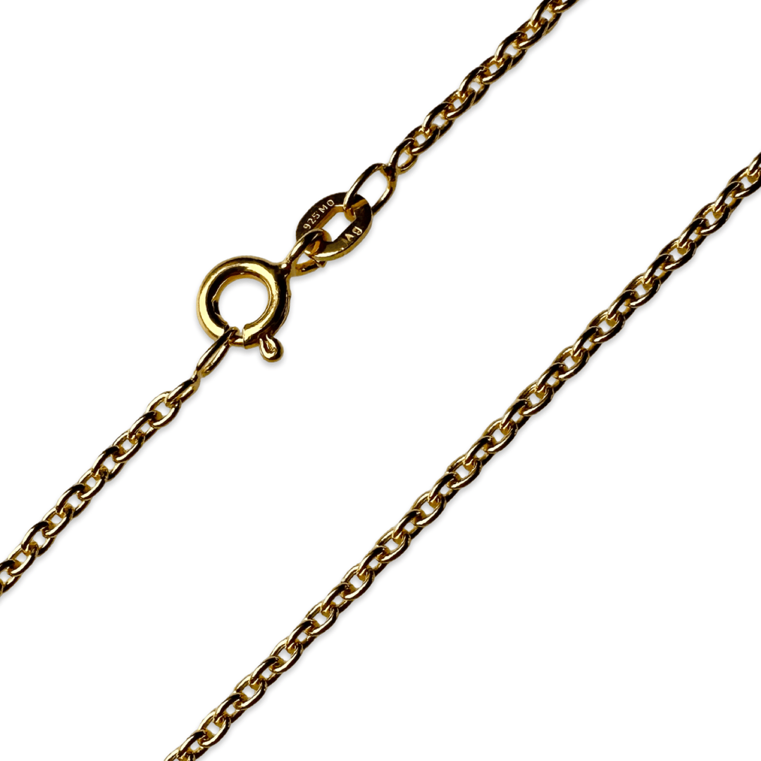 Kinder - Halskette aus vergoldetem Silber - Atelier Tibet