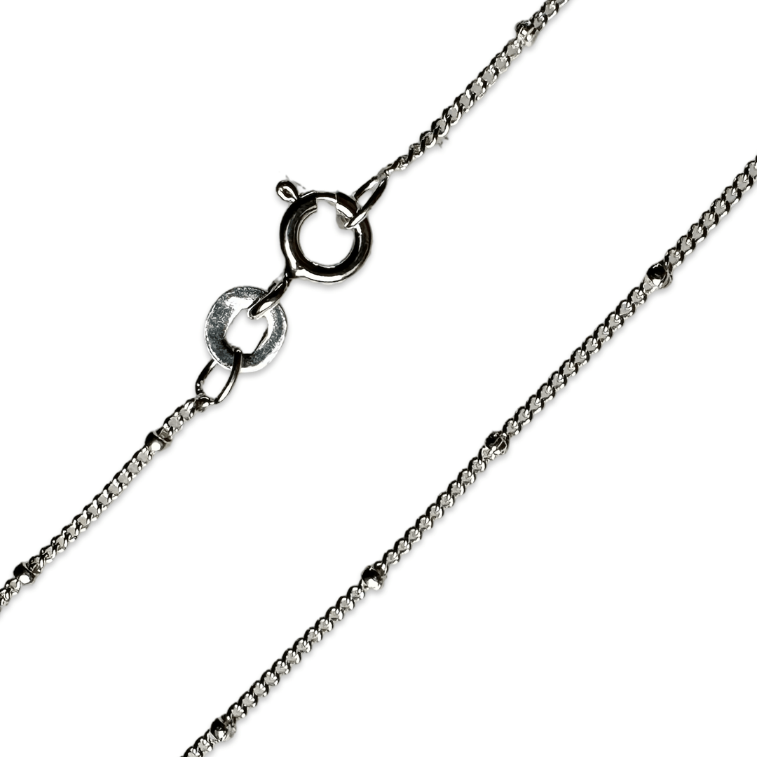 Kinder - Halskette mit Kugel - Design aus Silber - Atelier Tibet