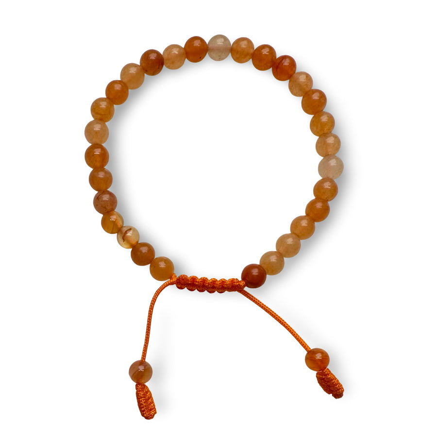 Kinder Karneol Mala - Armband (⌀ 5 mm) - Atelier Tibet