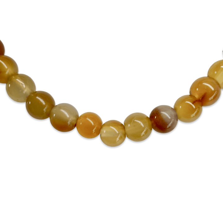 Kinder Karneol Mala-Armband, elastisch - Atelier Tibet