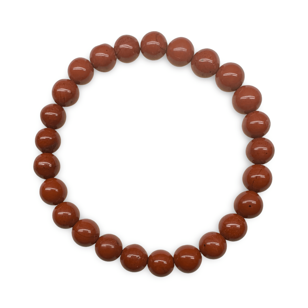 Kinder Mala - Armband mit rotem Jaspis - Atelier Tibet