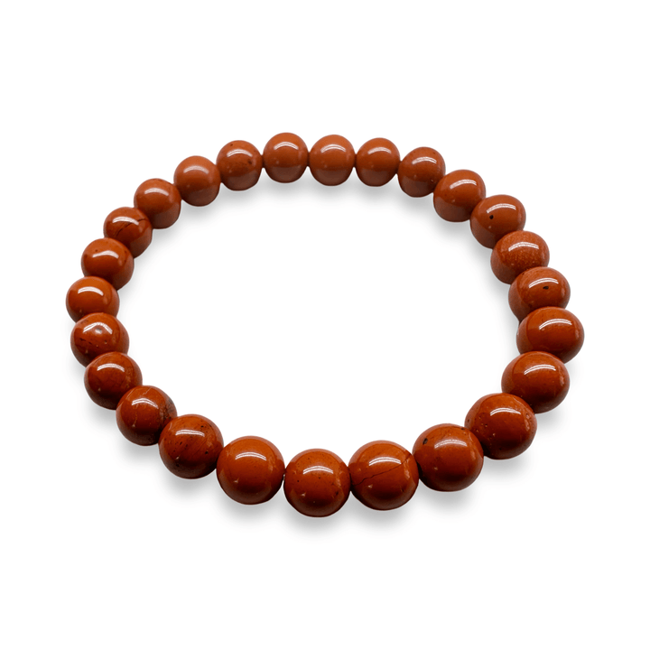 Kinder Mala - Armband mit rotem Jaspis - Atelier Tibet