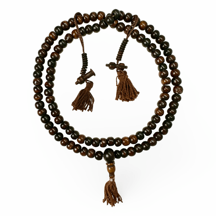 Kleine Mala aus Yak - Knochen mit Zähler - Atelier Tibet
