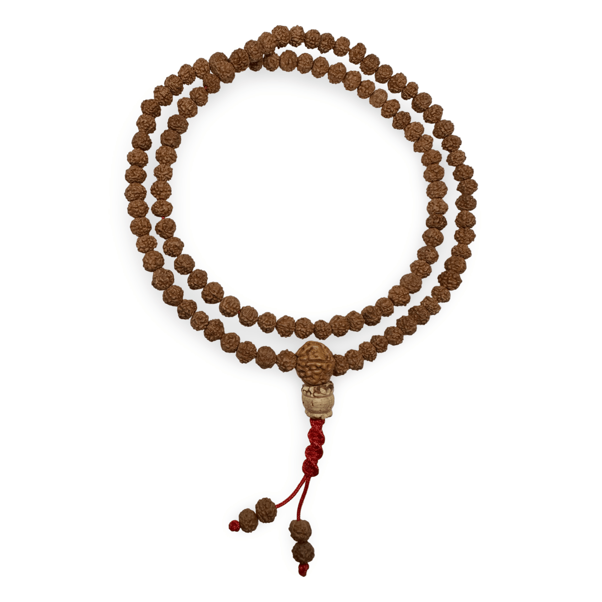 Kleine Rudraksha Mala (⌀ 4 mm) - Atelier Tibet