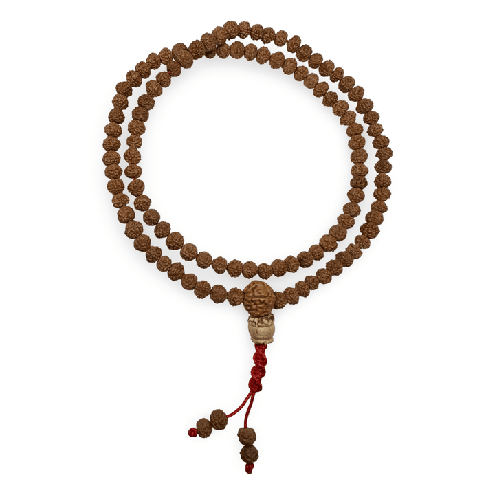 Kleine Rudraksha Mala (⌀ 4 mm) - Atelier Tibet