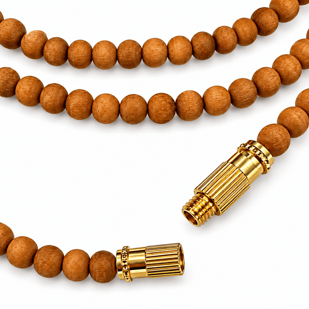 Kleine Sandelholz - Mala (⌀ 3 mm) - Atelier Tibet