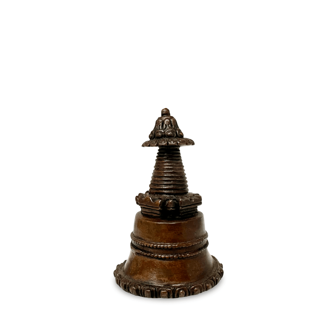 Kleine Stupa aus Bronze - Atelier Tibet