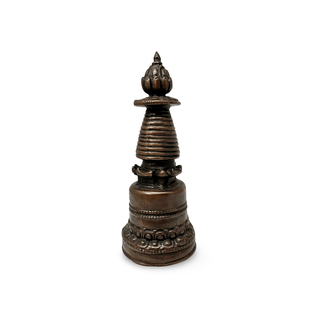 Kleine Stupa aus Bronze - Atelier Tibet