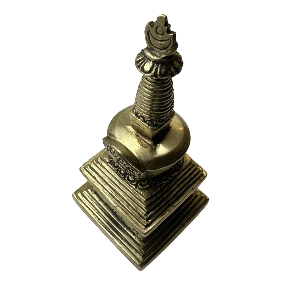 Kleine Stupa aus Messing - Atelier Tibet