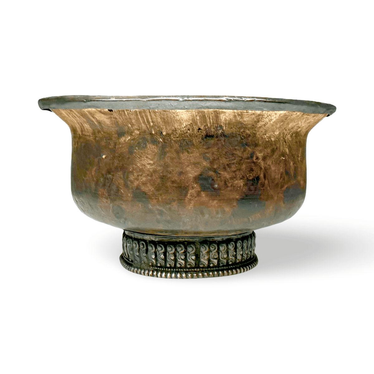 Kleinere, alte tibetische Buttertee - Schale - Atelier Tibet