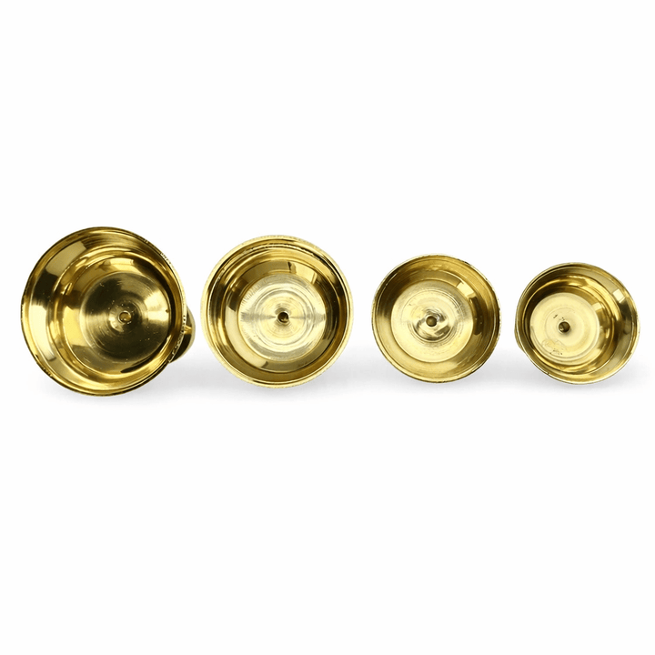 Kleinere Tibet Butterlampe «Dipa» aus Messing, in vier Grössen - Atelier Tibet