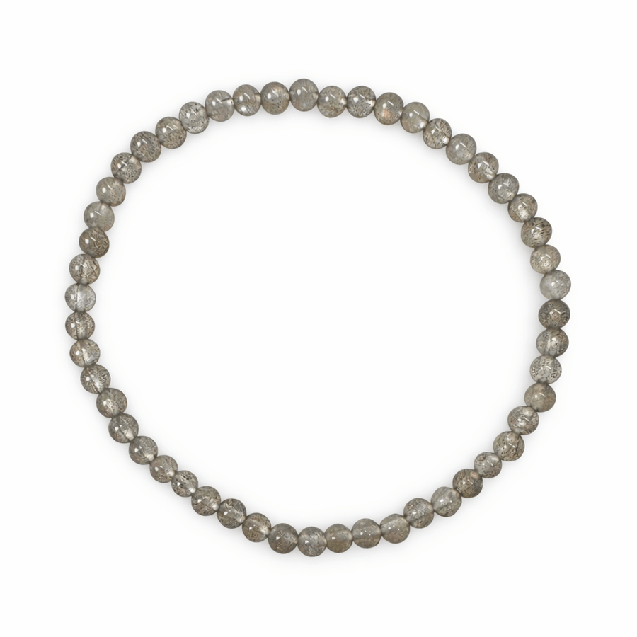 Labradorit Mala Armband (Ø 4 mm) - Atelier Tibet