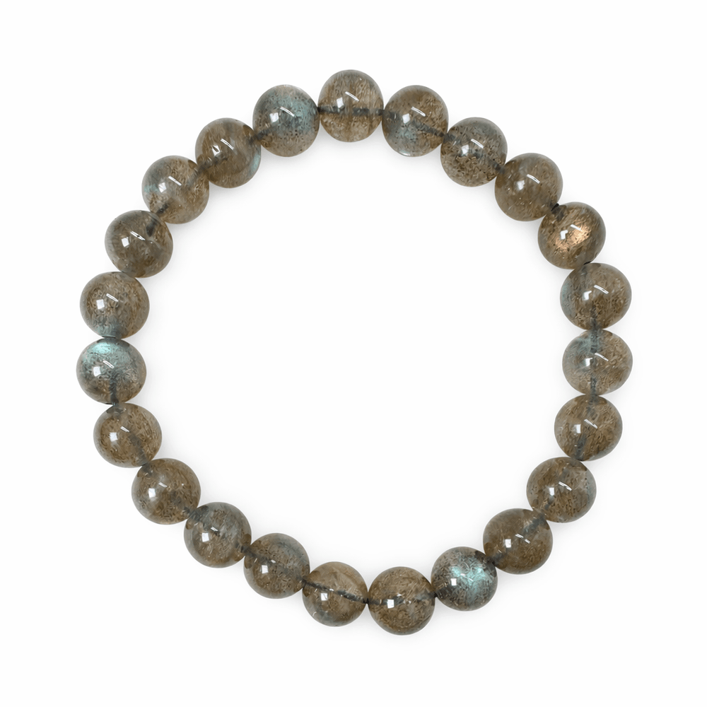 Labradorit Mala Armband (Ø 8 mm) - Atelier Tibet