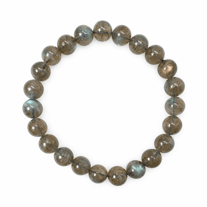Labradorit Mala Armband (Ø 8 mm) - Atelier Tibet