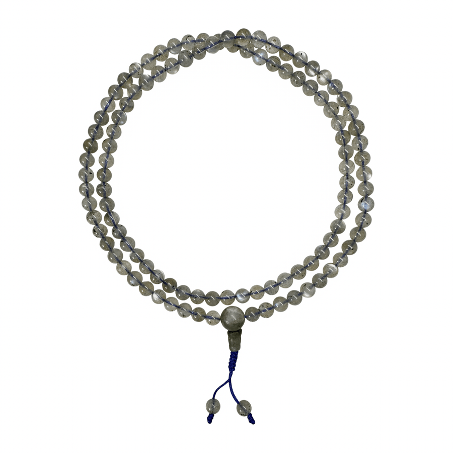 Labradorit Mala Gebetskette - Atelier Tibet
