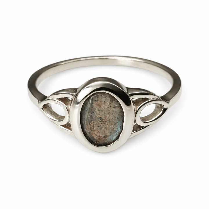 Labradorit Silber - Ring - Atelier Tibet