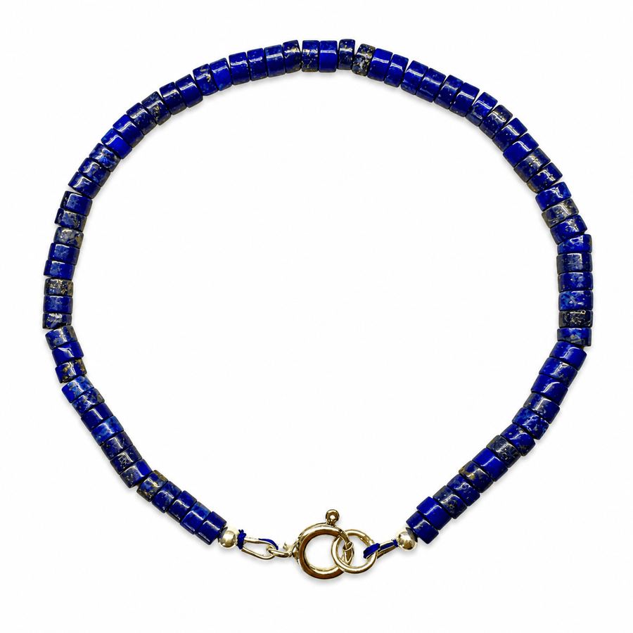Lapis Lazuli Heishi-Armband - Atelier Tibet