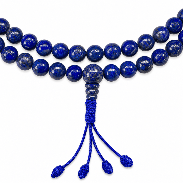 Lapis Lazuli Mala Gebetskette - Atelier Tibet