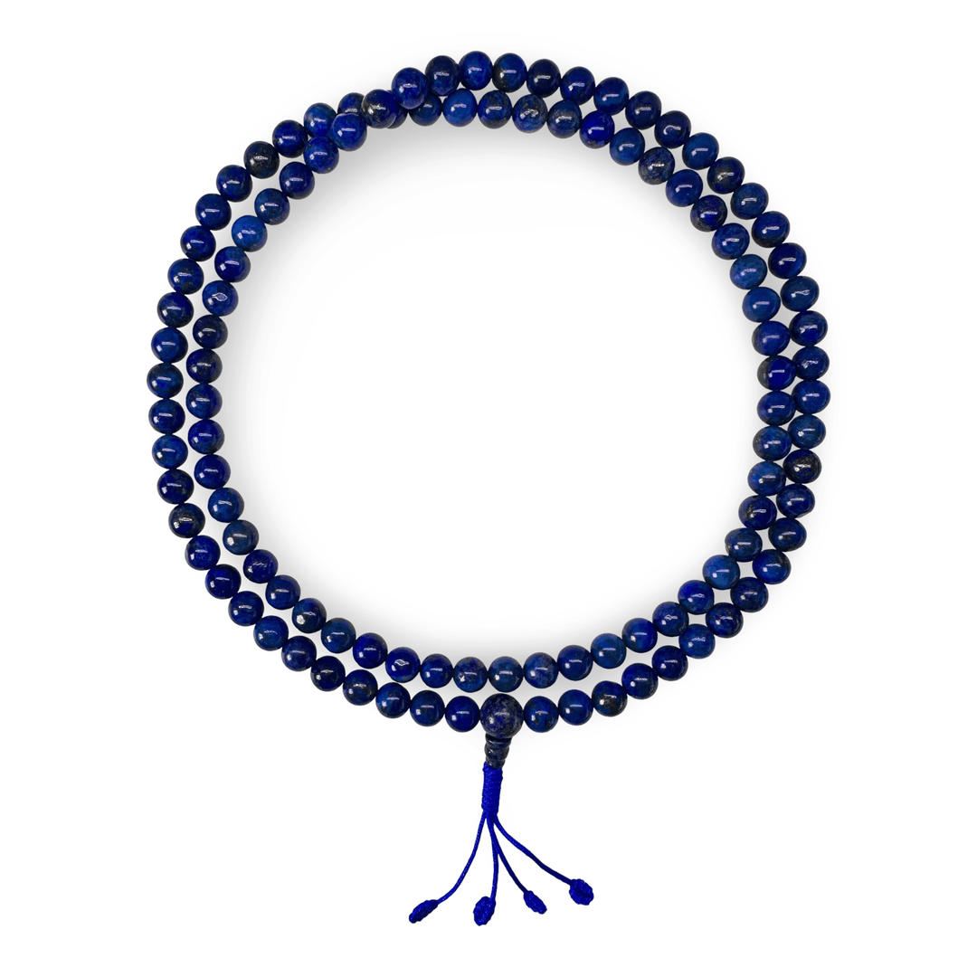 Lapis Lazuli Mala Gebetskette - Atelier Tibet