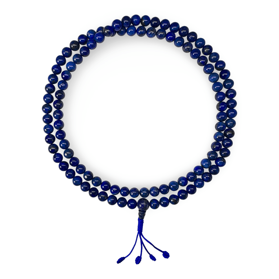 Lapis Lazuli Mala Gebetskette - Atelier Tibet