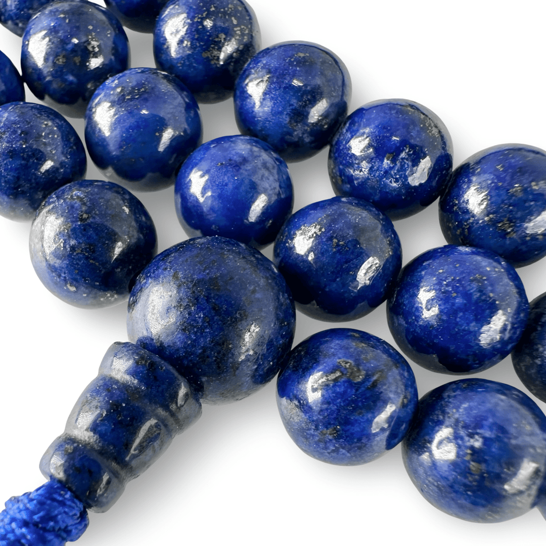 Lapis Lazuli Mala Gebetskette - Atelier Tibet