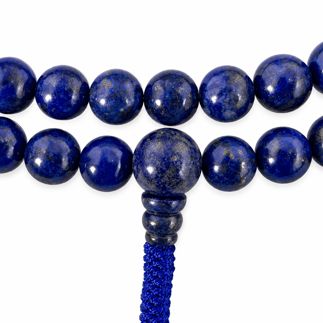 Lapis Lazuli Mala Gebetskette - Atelier Tibet