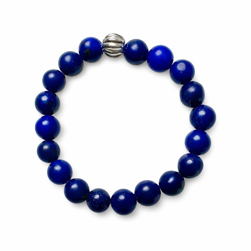 Lapis Lazuli Perlen Fingerring - Atelier Tibet