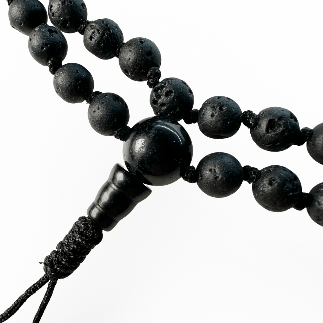 Lava Mala Gebetskette - Atelier Tibet